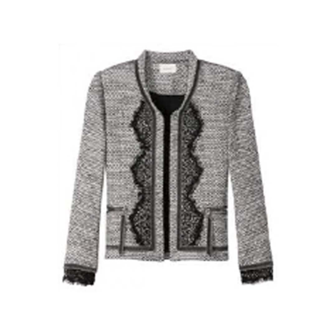 Samia Combo Jacket - Black