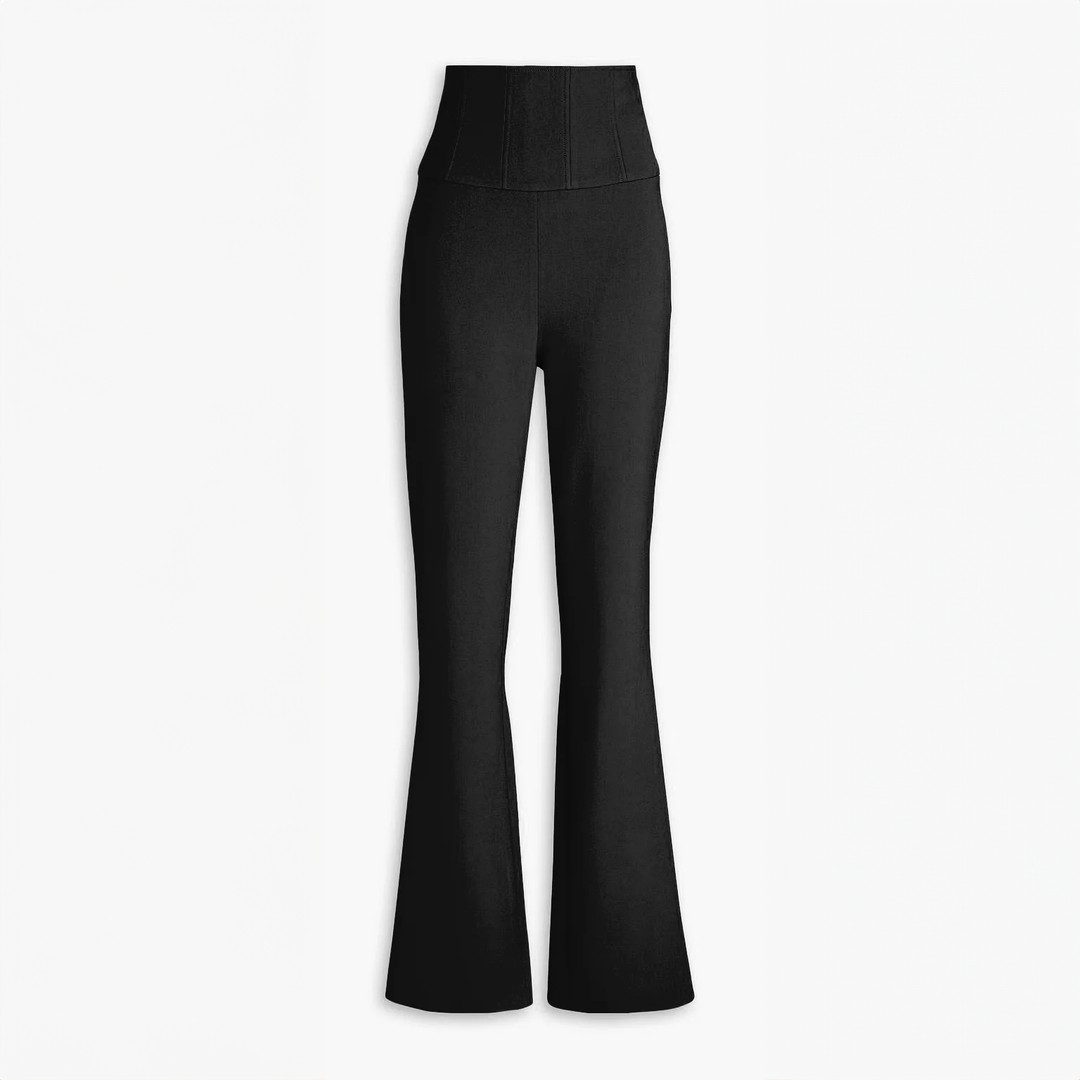 SemSem Gigi Crepe Corset Pant - Black.