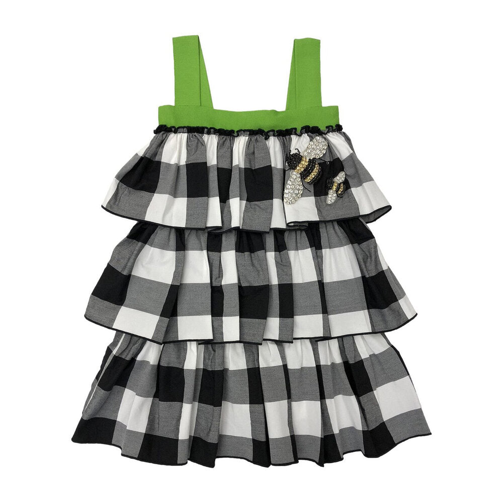 Girls Gingham Ruffle Dress, Girls 10 Girls Gingham Ruffle Dress, Girls 10