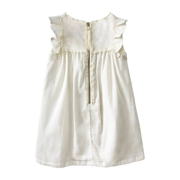Girls Malak Dress - Egret