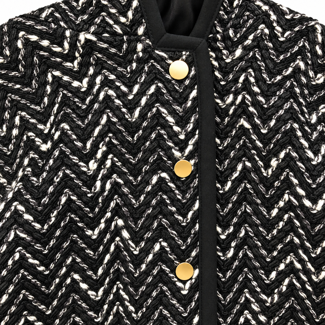 Girls Sameera Cape Jacket - Black