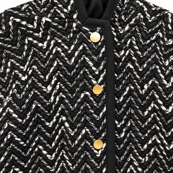 Girls Sameera Cape Jacket - Black