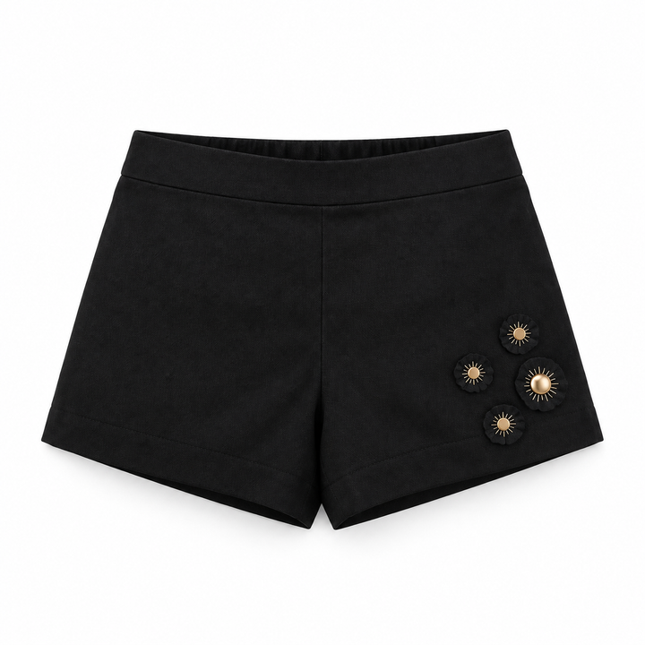 Girls Malak Shorts - Meteorite