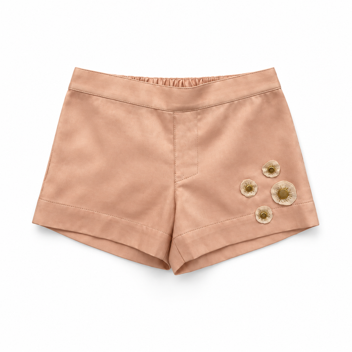Girls Malak Shorts - Pale Blush