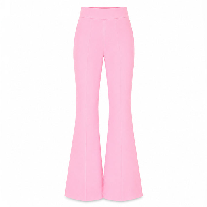 Camille High Waisted Pants - Pink