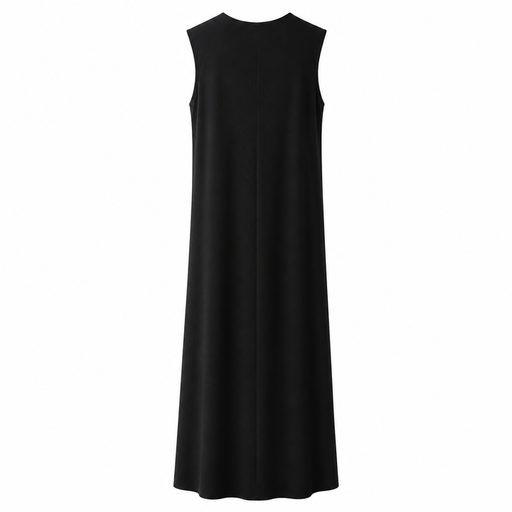 Camille High Low Top - Black