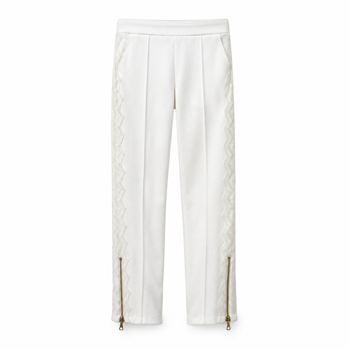 Girls Dalia Lace Trimmed Pants