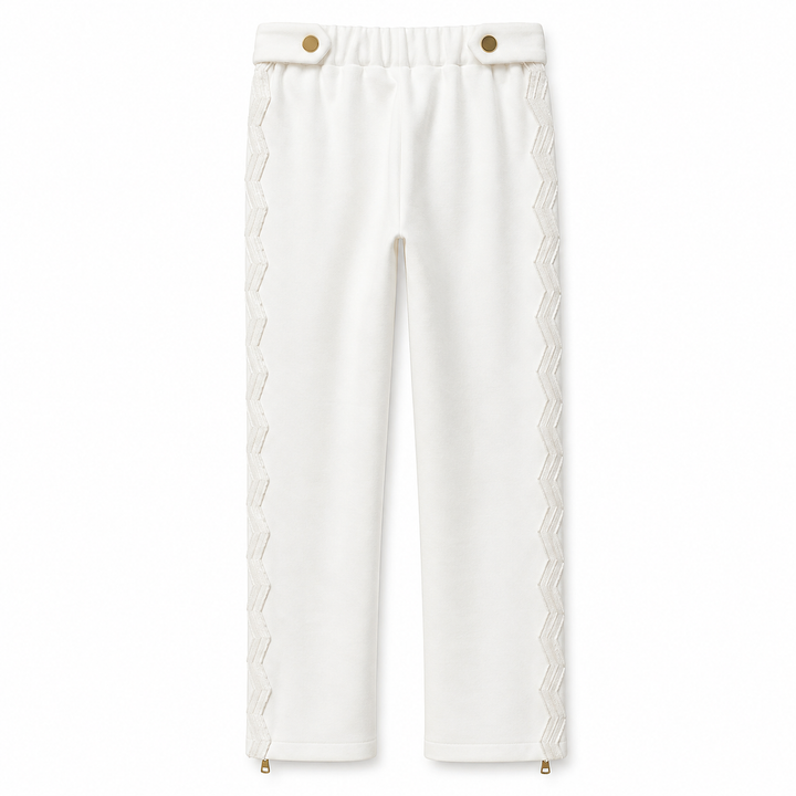 Girls Dalia Lace Trimmed Pants