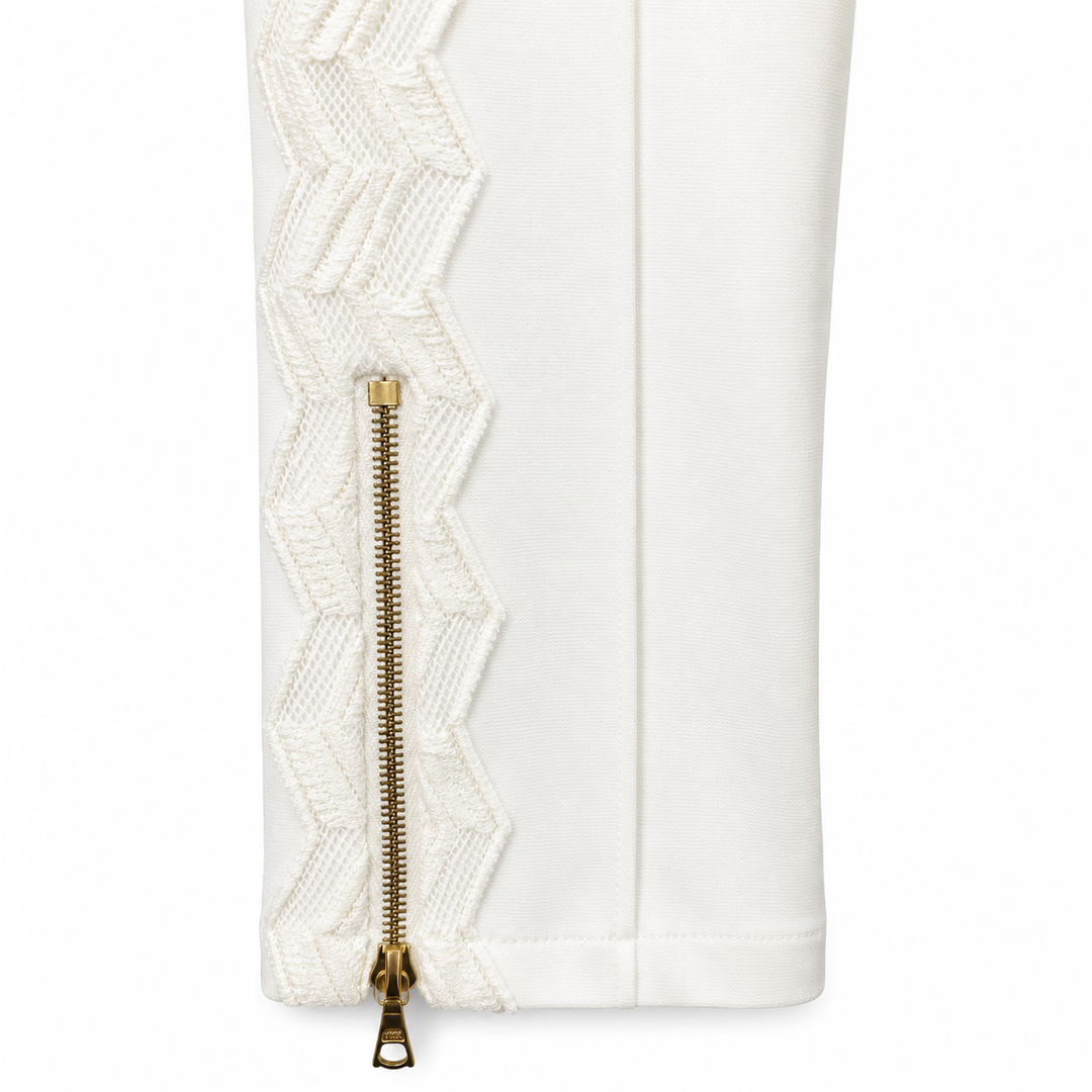 Girls Dalia Lace Trimmed Pants