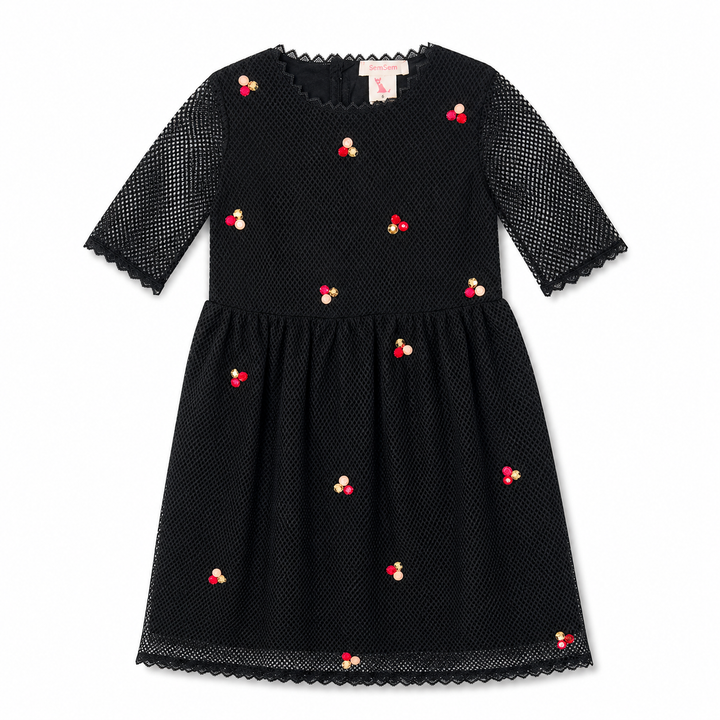 Girls Hend Dress - Black