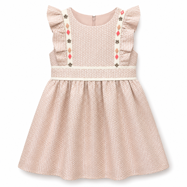Girls Huma Dress - Blush