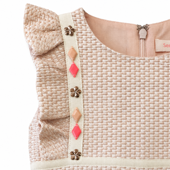 Girls Huma Dress - Blush