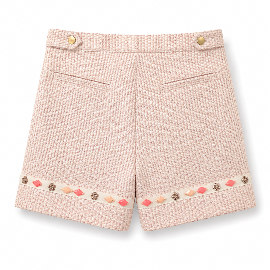 Girls Huma Shorts- Blush