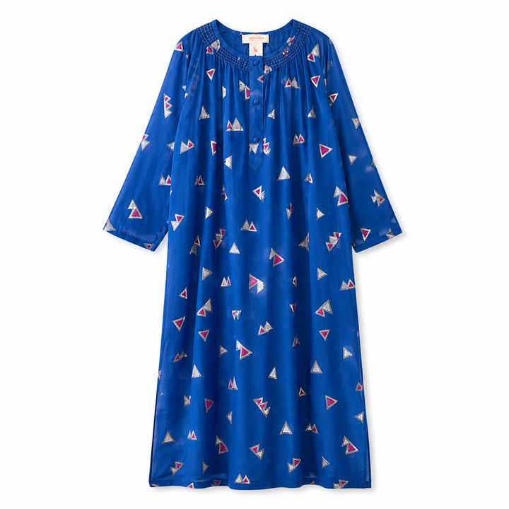 Girls Jamila Long Kaftan - Palace Blue