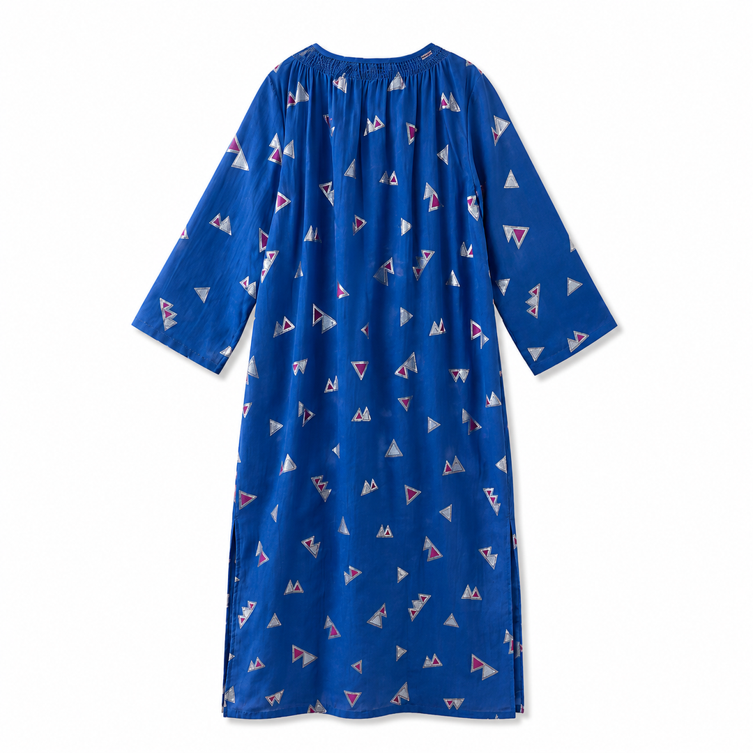 Girls Jamila Long Kaftan - Palace Blue