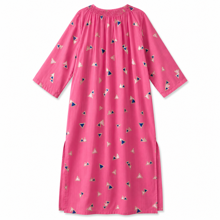 Girls Jamila Long Kaftan - Pink