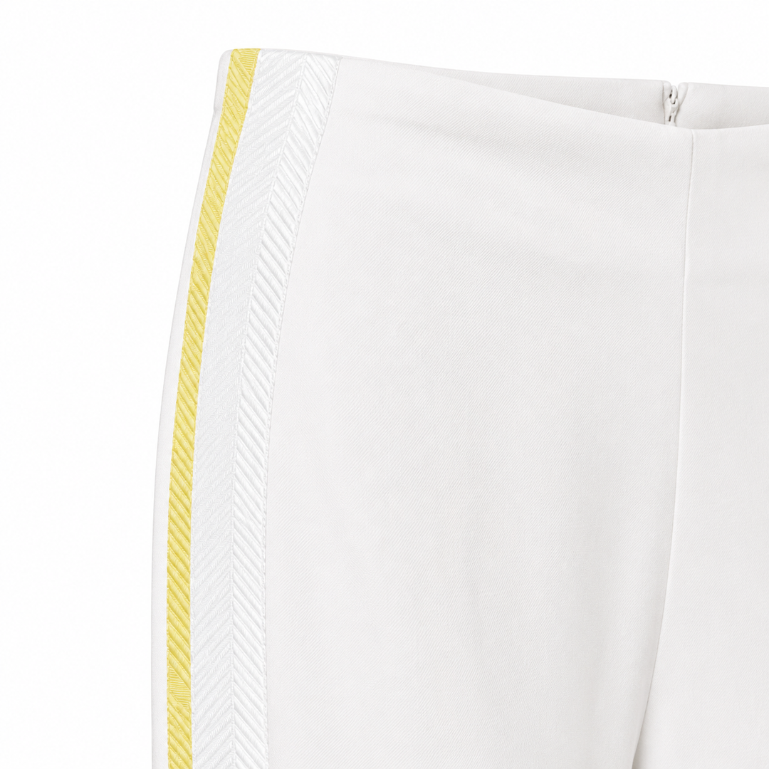 Wide Leg Trouser with Side Stripes