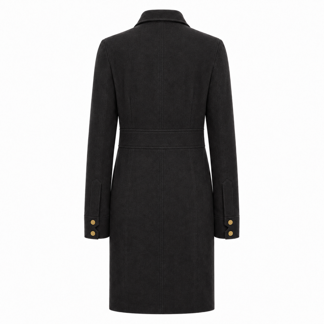 Hanna Suede Shirt Dress - Meteorite
