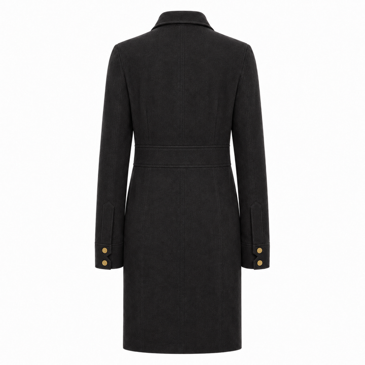 Hanna Suede Shirt Dress - Meteorite