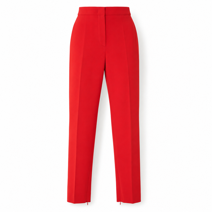 Camille Cigarette Pant - Red