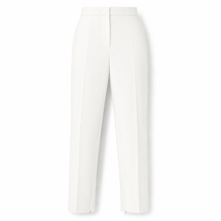 Camille Cigarette Pant - White