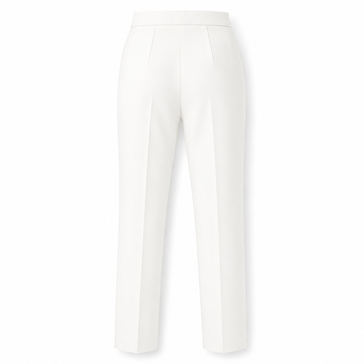 Camille Cigarette Pant - White