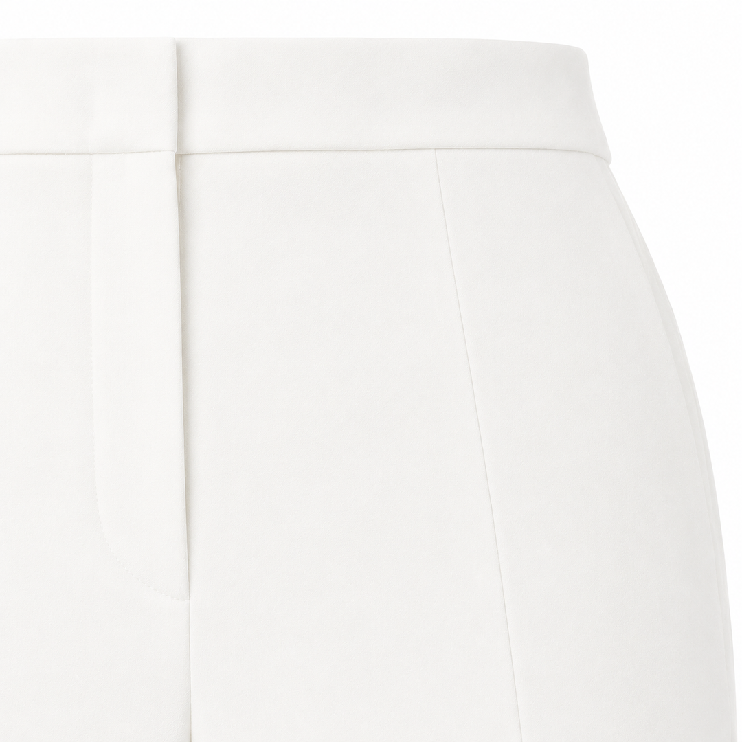 Camille Cigarette Pant - White