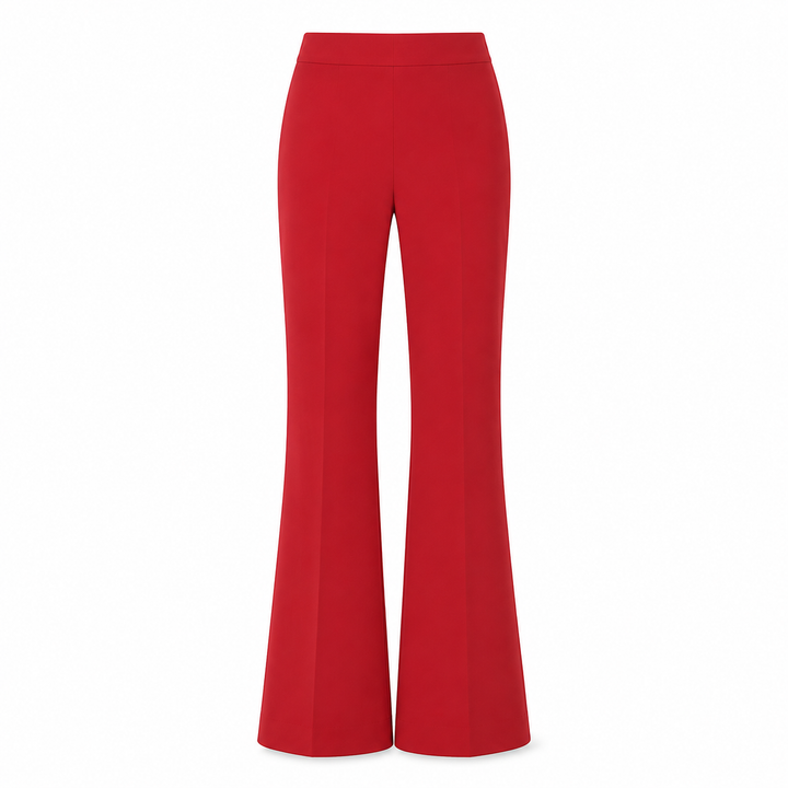 Giza Flared Pants - Red