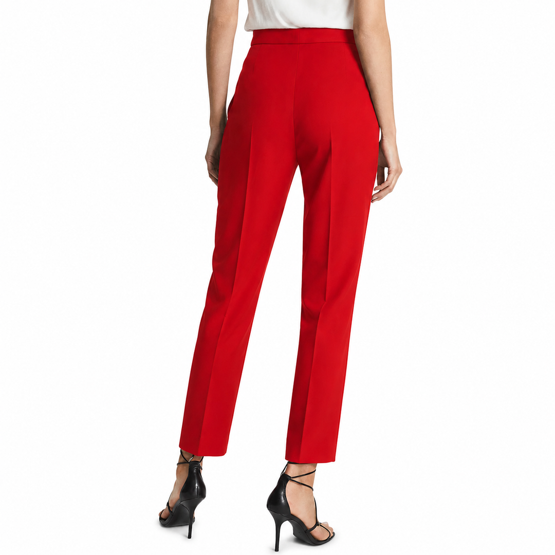 Camille Cigarette Pant - Red