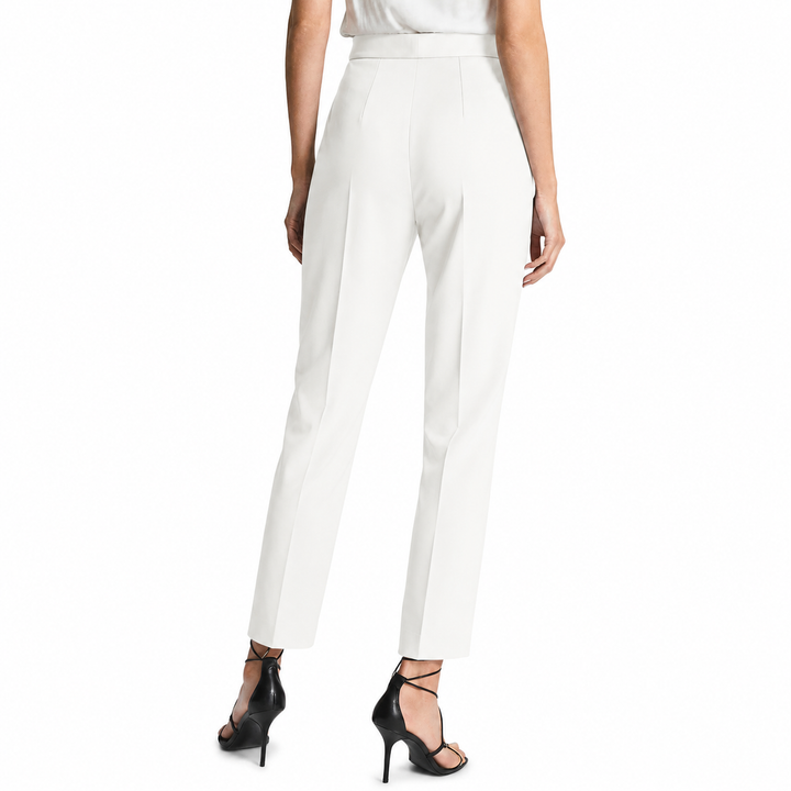 Camille Cigarette Pant - White