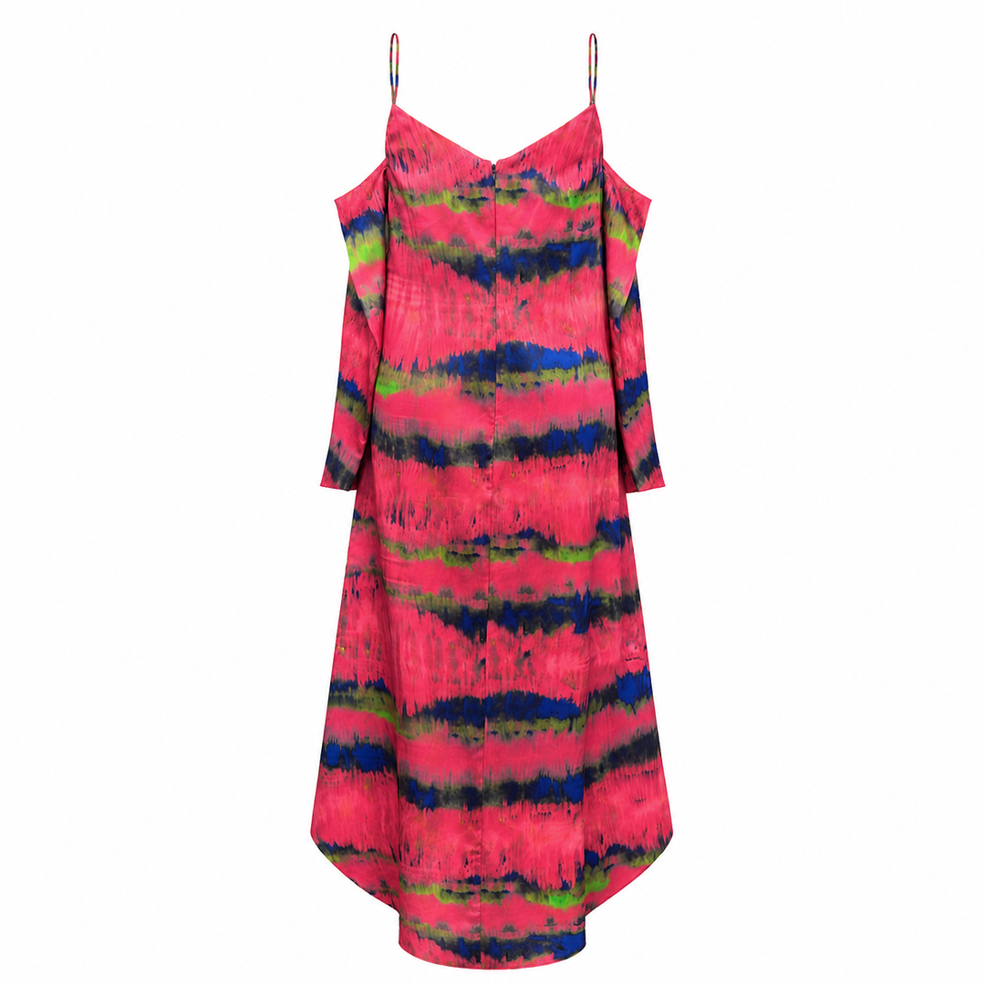 Silk Tie Dyed Top