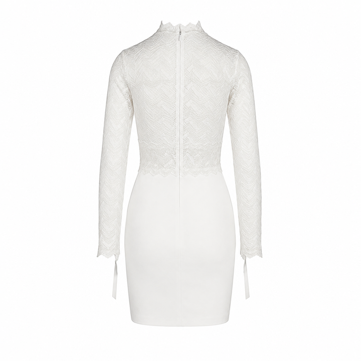 Dalia Dress-Egret
