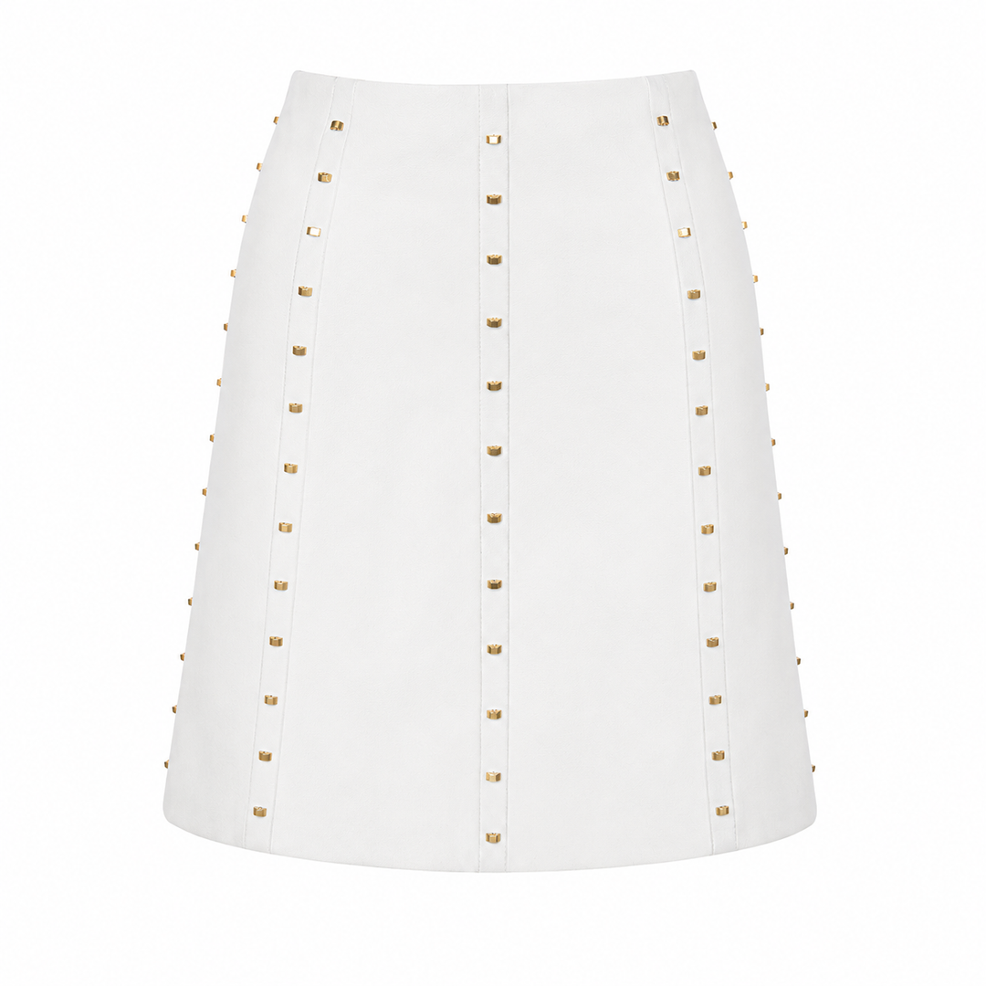 Samar Skirt - Pristine White