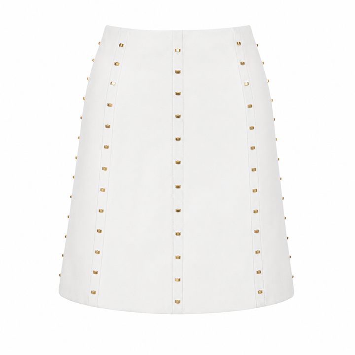 Samar Skirt - Pristine White