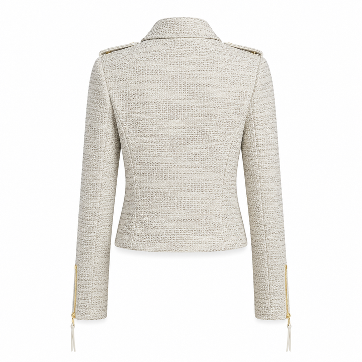 Samia Biker Jacket - Gold