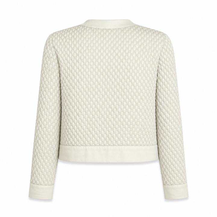 Farah Embroidered Jacket - Cream