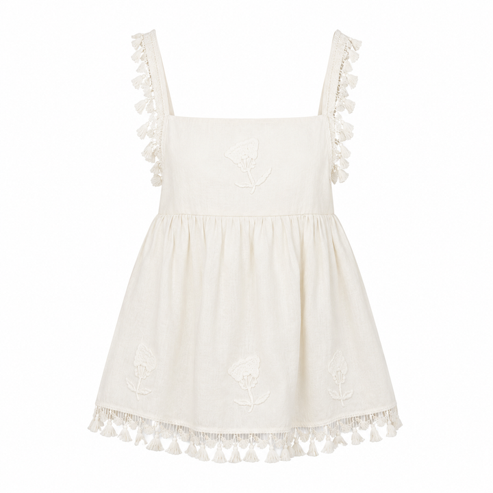 Girls Amaya Top - Cream