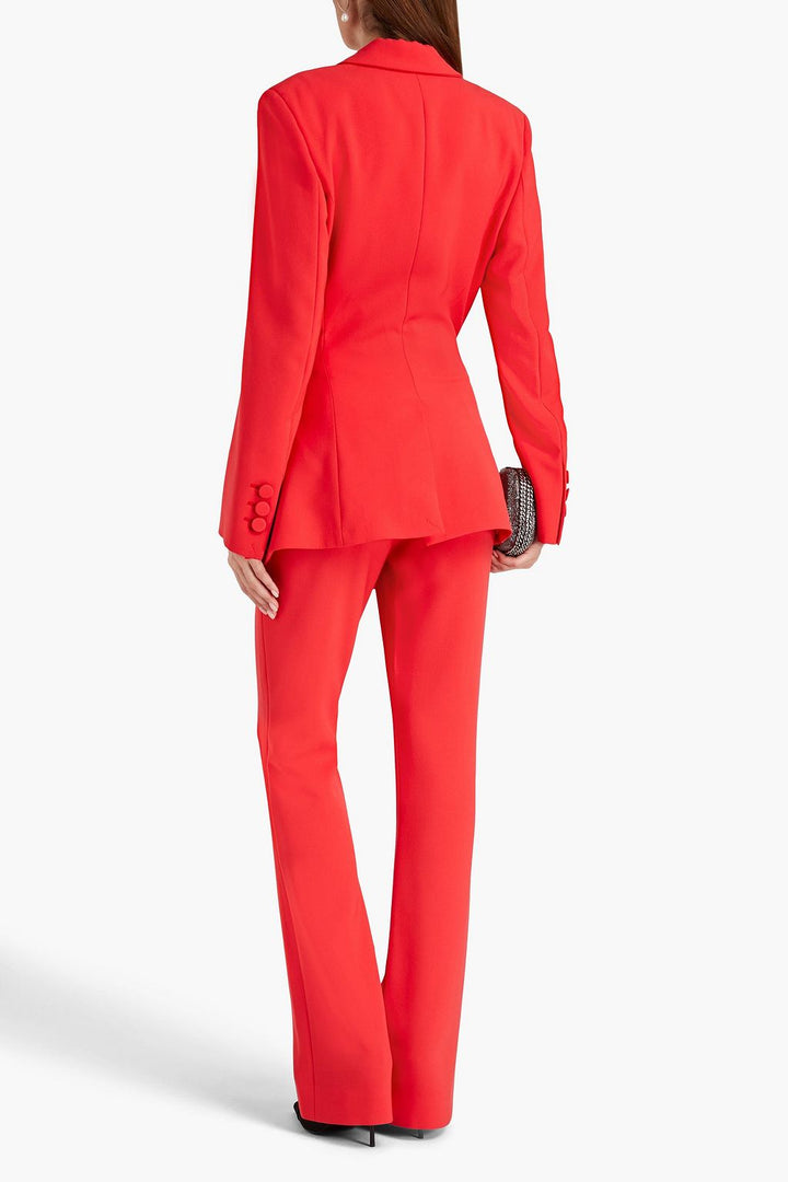 Cut-Away Peplum Blazer