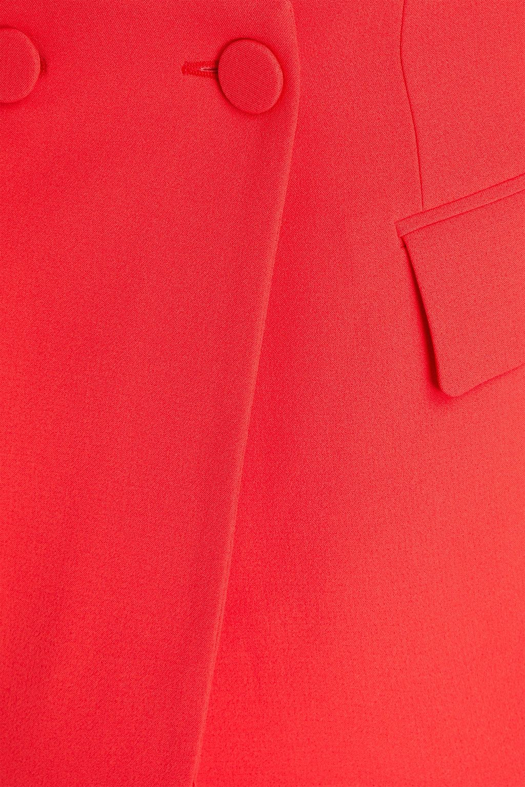 Cut-Away Peplum Blazer