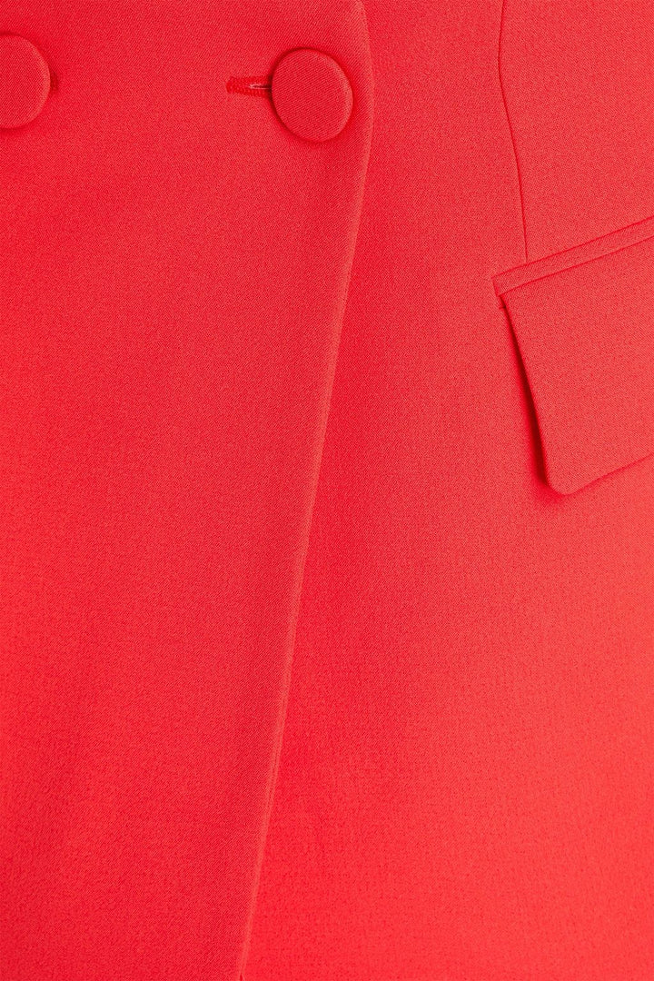 Cut-Away Peplum Blazer