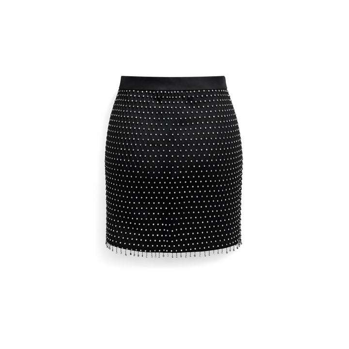 Embellished Mini Skirt - Meteorite