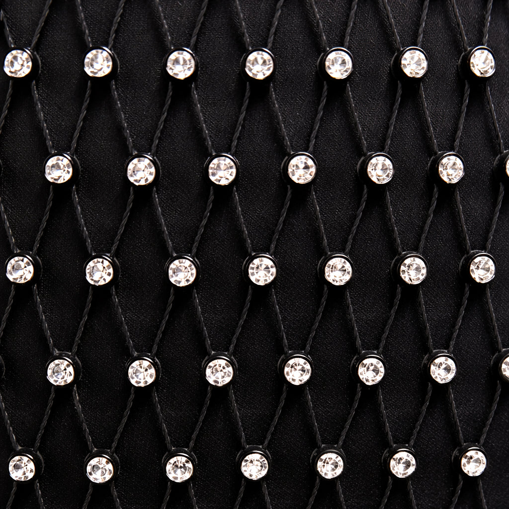 Embellished Mini Skirt - Meteorite