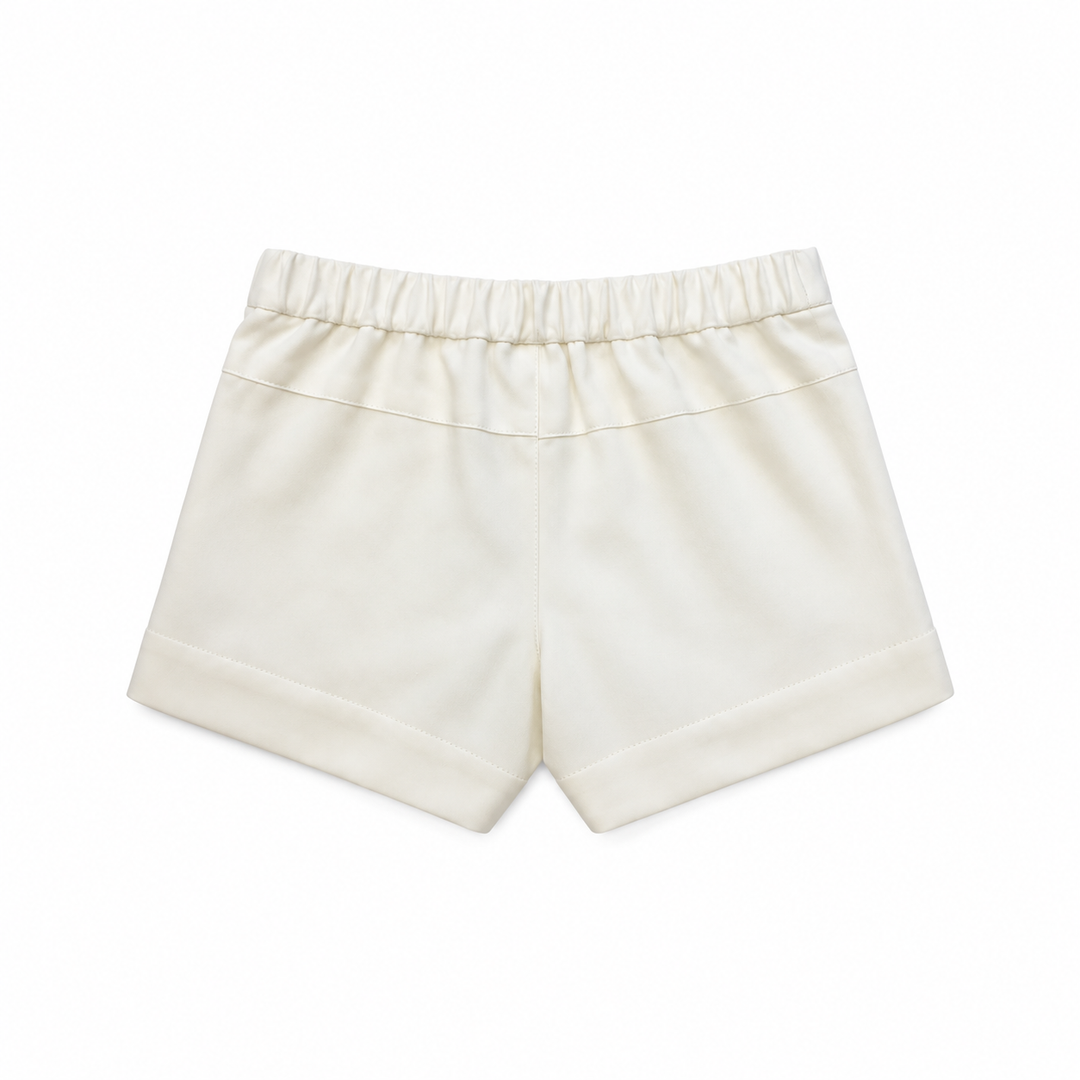 Girls Malak Shorts - Egret