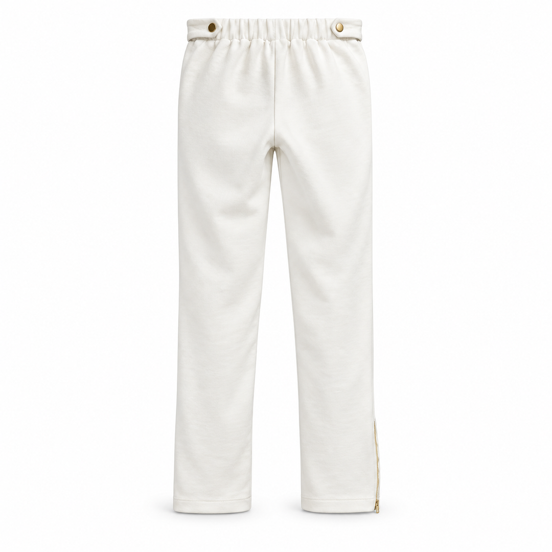 Girls Samar Pants - White
