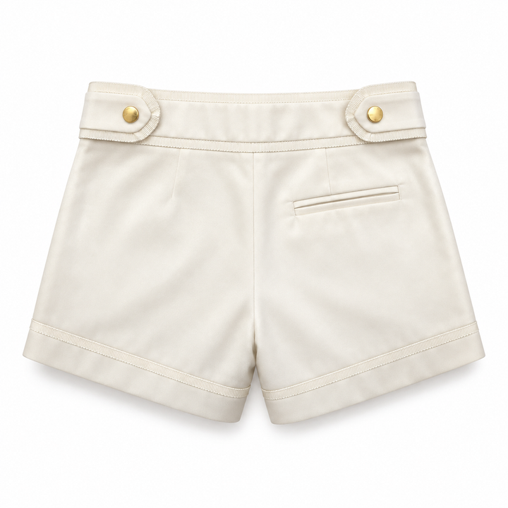 Girls Nour Shorts - Egret
