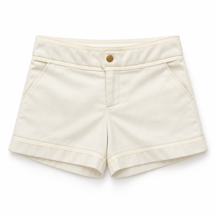 Girls Nour Shorts - Egret