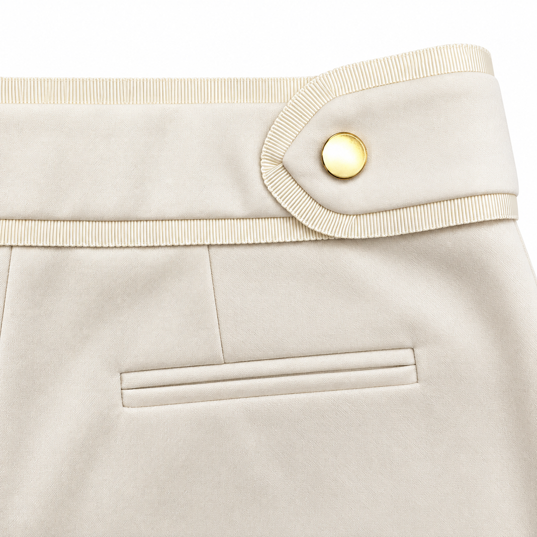 Girls Nour Shorts - Egret