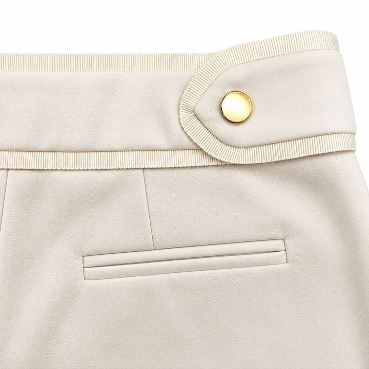 Girls Nour Shorts - Egret