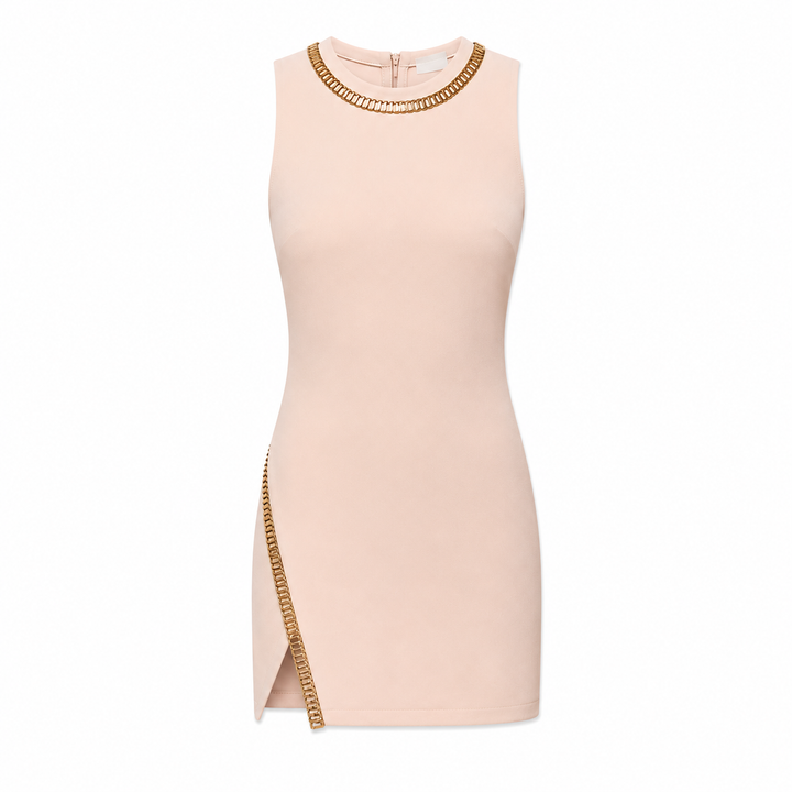 Layla Pale Blush Mini Dress