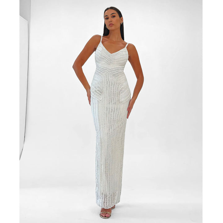 Macramé Maxi Dress